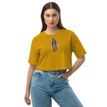 Load image into Gallery viewer, Virgencita Loose drop shoulder crop top
