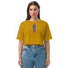 Load image into Gallery viewer, Virgencita Loose drop shoulder crop top
